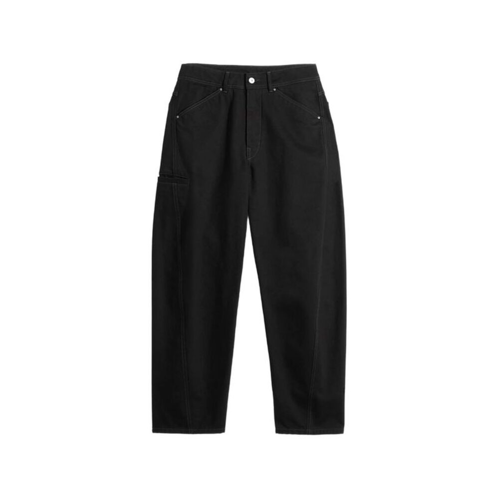 Lemaire Black Trousers - Regular & Straight-Leg Trousers Men